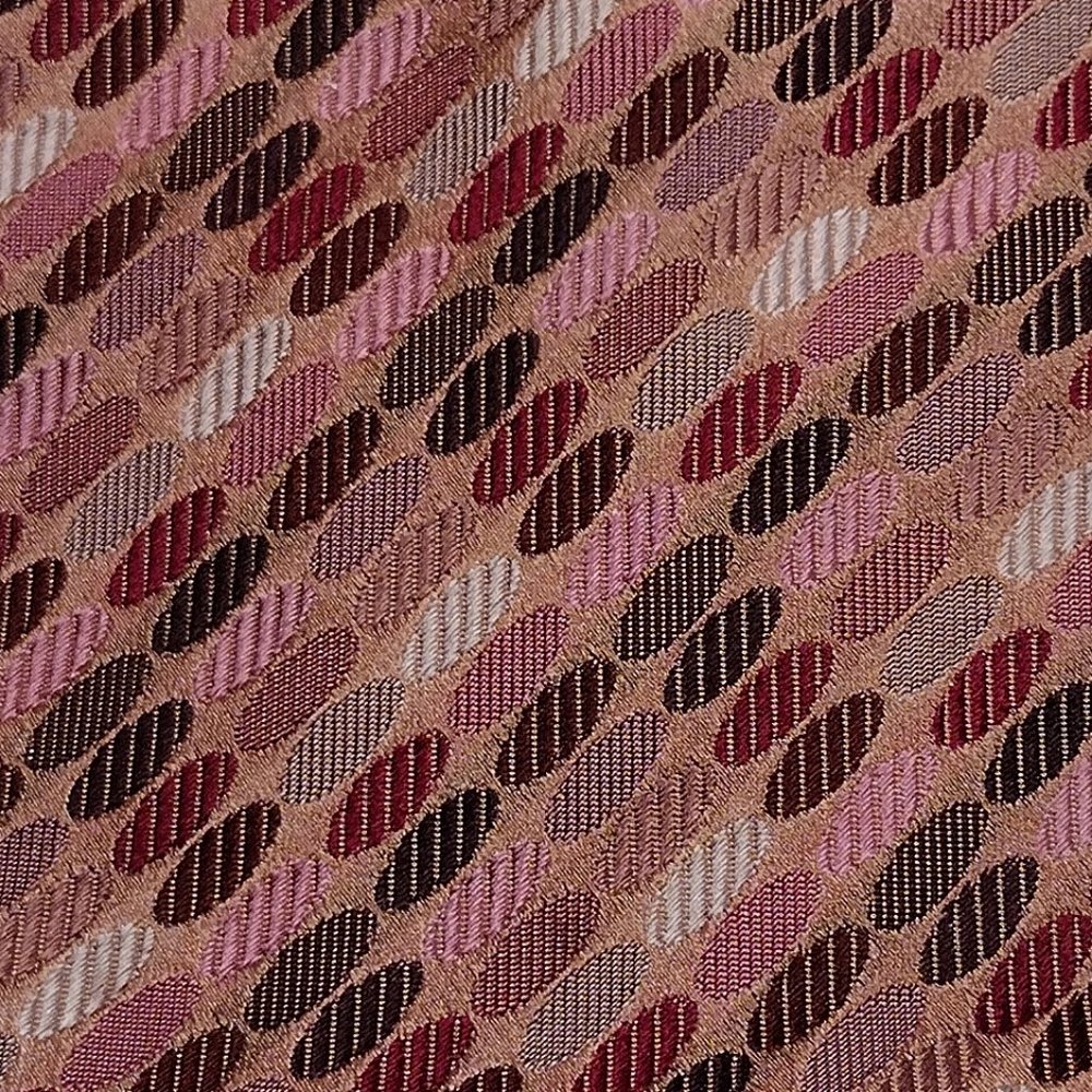 Neiman Marcus || Dusty Rose Dotted Tie - Picture 2 of 4